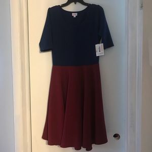 LuLaRoe Nicole Dress - Large
